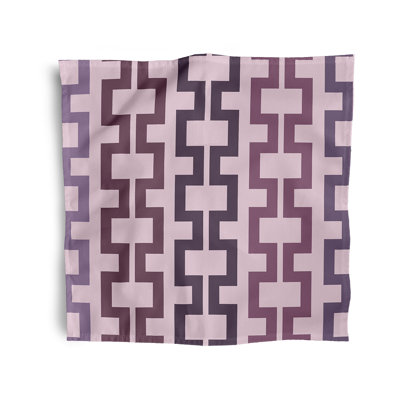 Kyne Polyester Geometric Square Napkin