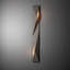 Applique murale en aluminium carbone-109495662-118433233