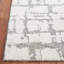 Tapis gris clair / ivoire en laine / coton touffeté à la main Martha Stewart 4533-65546646