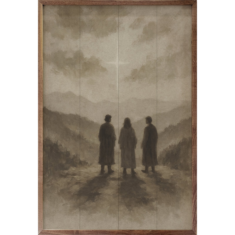 Trois rois mages neutres, H 36 po x l 24 po