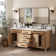 Broeder 73 Double Sink Bathroom Vanity with Pure White Quartz Top