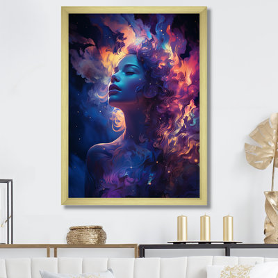 " Woman Aurora Dreams "