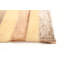 Tapis de bois brun/gris/ivoire 5 pi x 7 pi 11 po one-of-kind Steinhauer