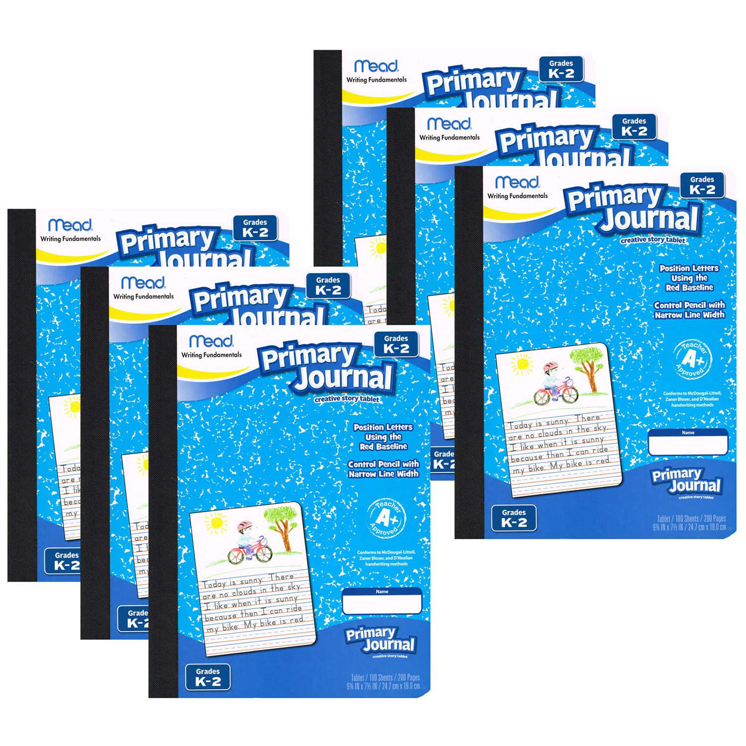 Mead Journal Primary Ruled Story Comp Book 100Ct 80 - ssotoro