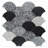 Stellare 12 x 12 Terrazzo, Marble Honed Fish Scale Tile (5 Sq Ft/Case) - 5 Pack-109928288