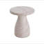 Table d'appoint en béton léger d'extérieur / d'intérieur Travertine