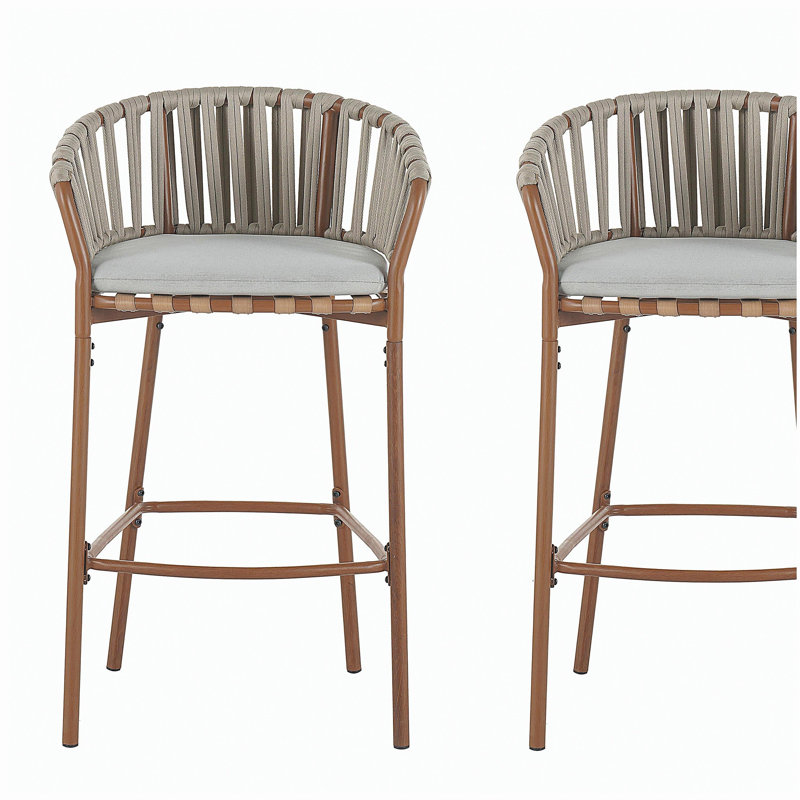 Ensemble de 2 tabourets de bar Lodi