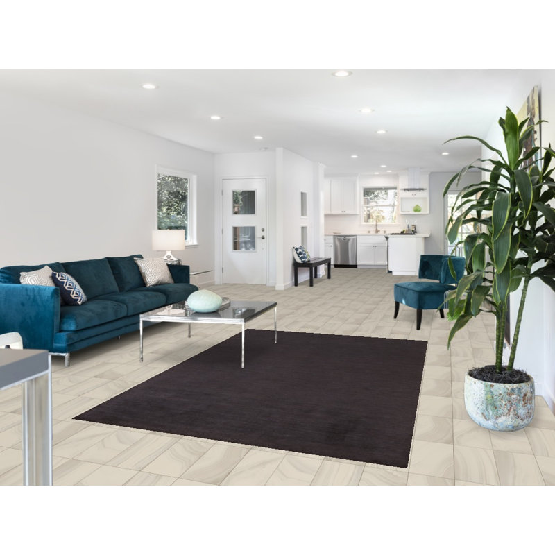Tapis bleu foncé Gabbeh