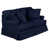 Polyester bleu marine
