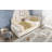 Upholstered Bed Daybed With Pull-Out Bed, Twin Size Single Sofa Bed-407881747