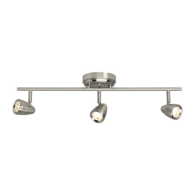 Ethem  24.375'' 3 -Light Fixed Track Track Kit with Dimmable and Adjustable Head
