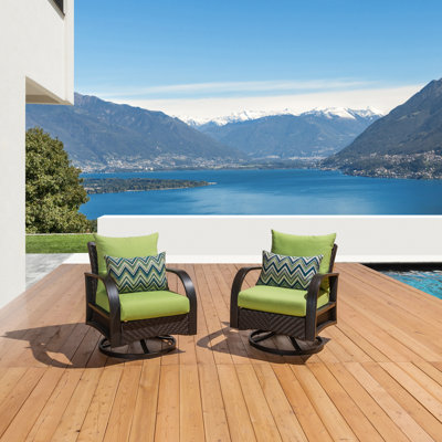 Kechia Wicker Patio Chair
