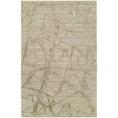 Ahaan Geometric Area Rug in Beige