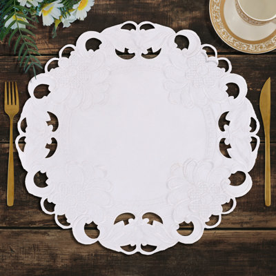 Ensemble de 8 napperons décoratifs Dec Decode