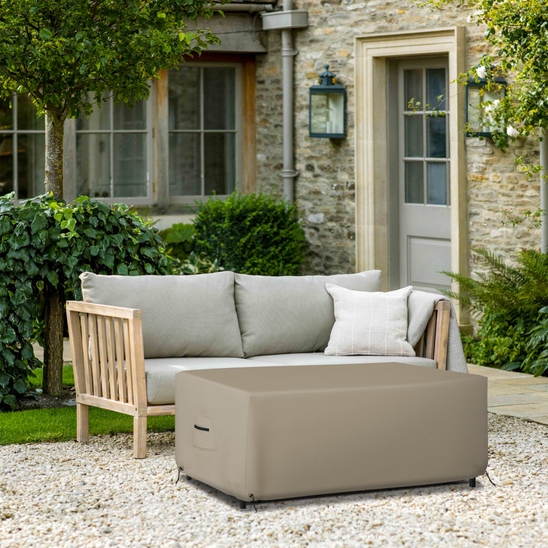 Outdoor Patio Table Cover, 24" H x 84" W x 44" D