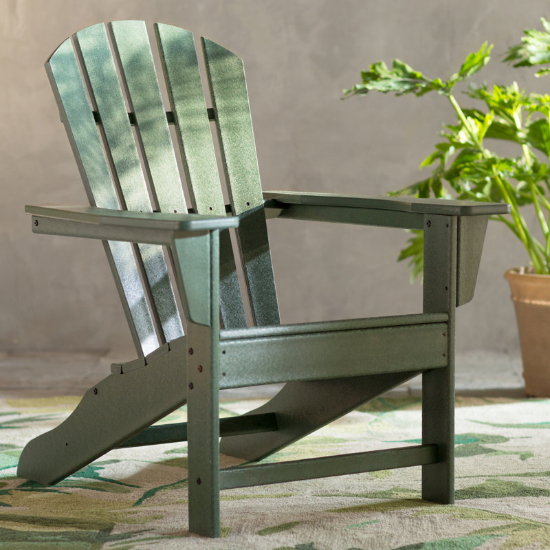 POLYWOOD Palm Coast Adirondack, Green