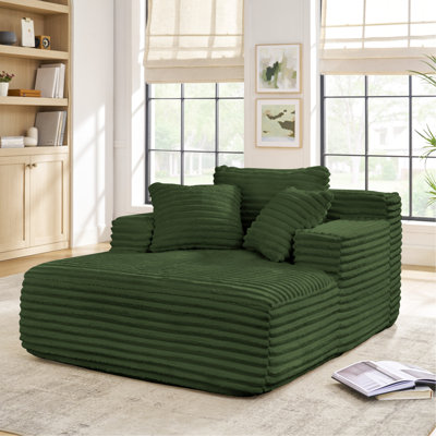 Lit compressible 100% mousse avec revêtement en velours côtelé pour appartement, salon, bureau - rembourrage complet et matériau de revêtement de la peau Bureau à domicile, chambre à coucher, rembourrage de pièce, fonction flexible, assise douce