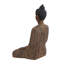 Lynch BUDDHA SITTING 29cm Carved Wood Effect