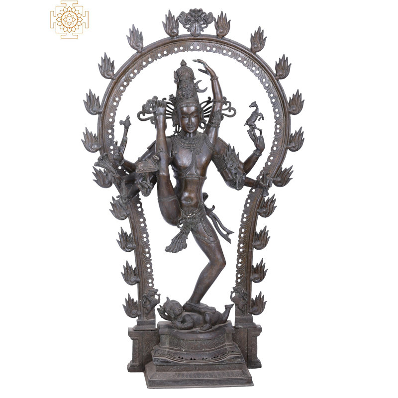 Grande statue Shiva Tandava Madhuchista Vidhana