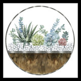 Cactus Garden 1 Painting by Studio NYC Design