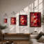 Translucent Depths Minimalist - Framed Print-973470437-973470439