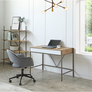 Bureau avec 2 tiroirs de rangement