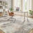 8'X10' Neutral Modern Washable Abstract Area Rug Beige-118613676