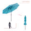 Parasol de marché avec lumières solaires, parasol de table pour la terrasse-2106624761-2106624763