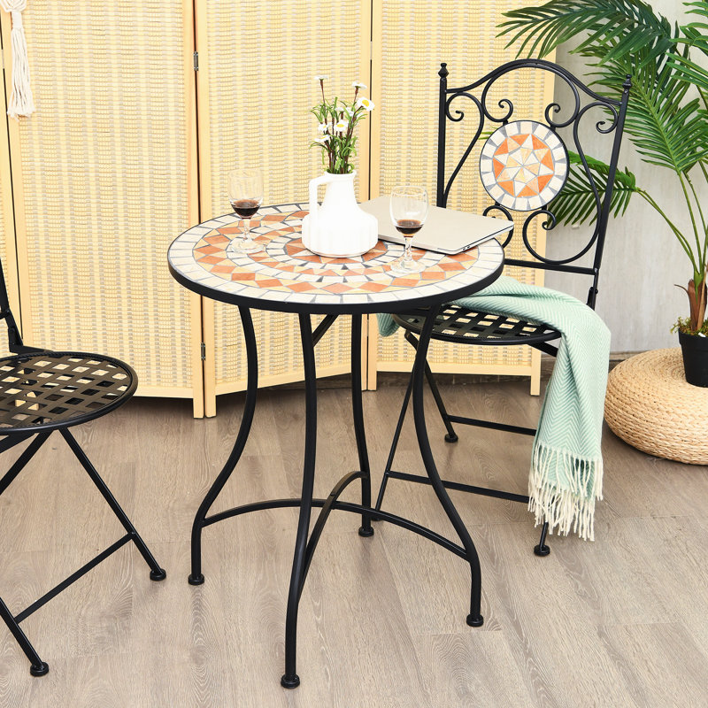 Nakagawa Round Outdoor Bar Table - 60 cm W 60 cm D
