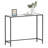 Huxley 39.4'' Glass Top Console Table-1792129360-1792129366