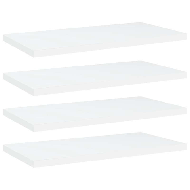 Floating Shelves Wall Shelving Wall Mounted Shelves Display Wall Units, White, 0.6" H x 15.7"W x 7.9" D