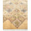Tapis unique noué à la main beige / gris / noir Vishesh Mogul 7 pi 1 po x 7 pi 1 po