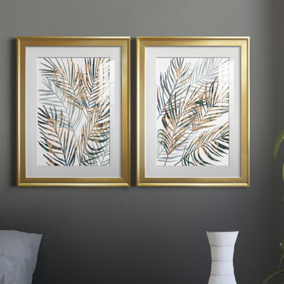 «Summer Gaze I», reproduction encadrée de qualité supérieure - prête à être accrochée