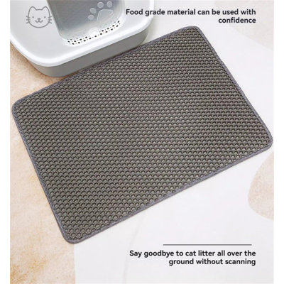 Tapis de fumier à double couche