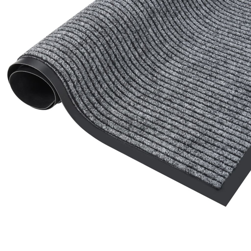 Gracianna Doormat, Grey, 80cm W x 120cm L
