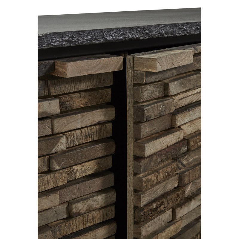 Aceta 79.25'' W Solid Wood Sideboard