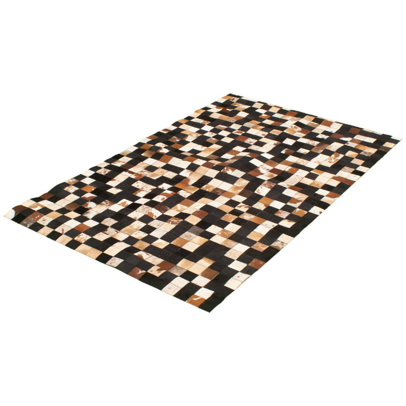 Piero Cowhide Patchwork Indoor Rug