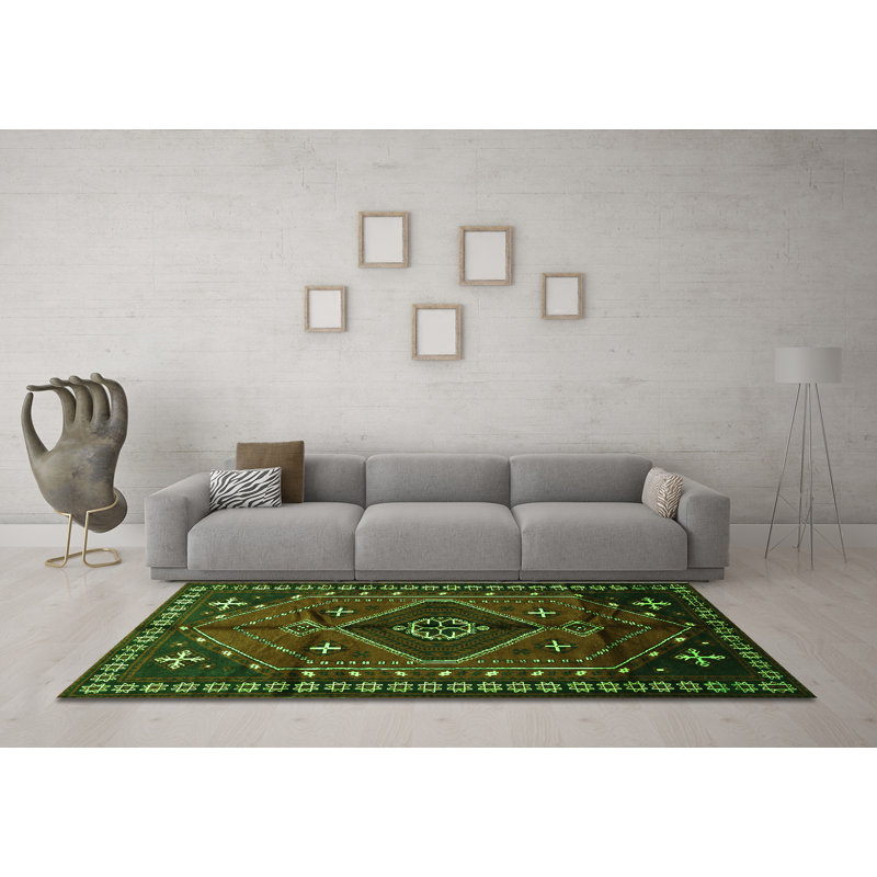 Tapis verts Traditional 651, Carré 5 pi