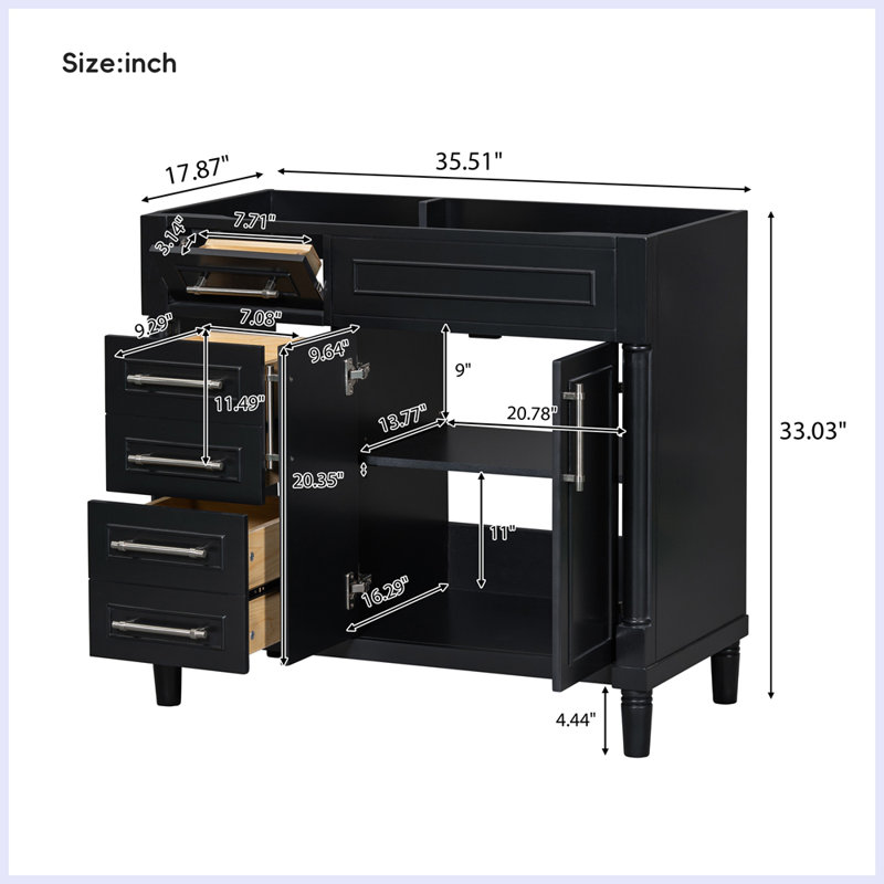 Armoire de rangement autoportante moderne avec 2 tiroirs et un tiroir basculant