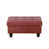 Red Faux Leather