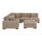 Barcombe Modular Corduroy Sectional-1388713701