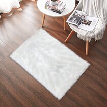 Gorilla Grip  Premium Faux Sheepskin Fur Nursery Rug