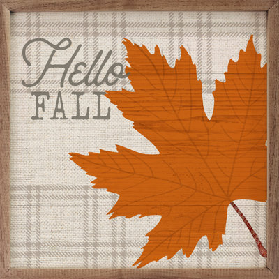 Hello Orange Orange Leaf par PDR Studios