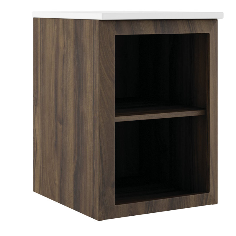 Gosman 24" Lower Open Side Cabinet, Brown