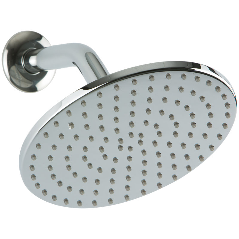 Rain Fixed Shower Head, Black
