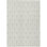 3' X 5' Ivory And Beige Geometric Washable Indoor Outdoor Area Rug