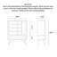 Armoire à chaussures en bois massif Minimalist Creative