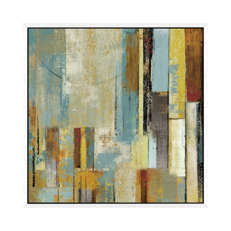 Tribeca II by Tom Reeves - Gallery-Wrapped Canvas Giclée on Canvas, White Framed, 93.98 cm H x 93.98 cm W
