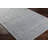 Rectangle Disini Chevron Polyester/Wool Area Rug in Lead-1852924874