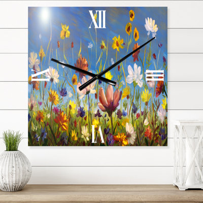 Metal Wall Clock